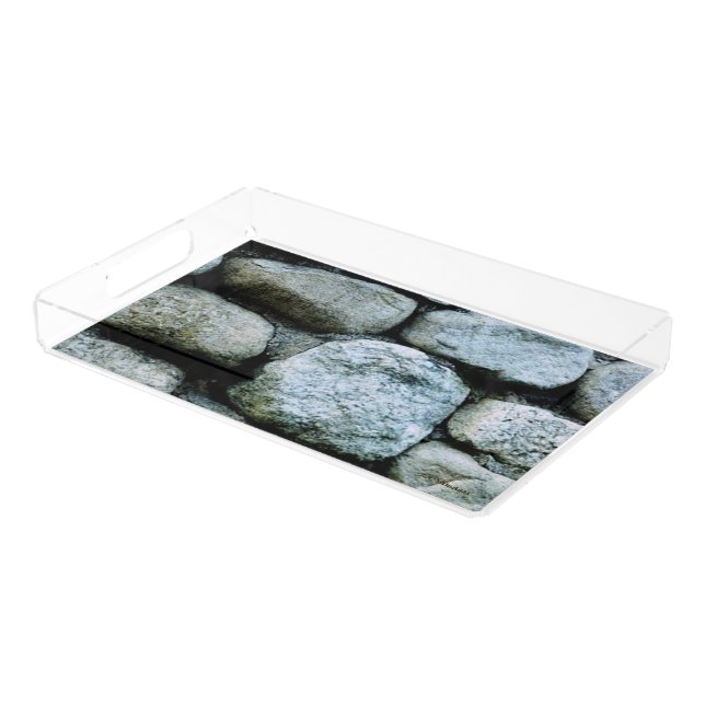 Rocks Acrylic Tray (Angled)
