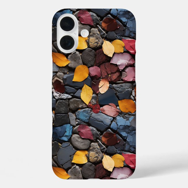 Rocks and Leaves Phone Case (Back)