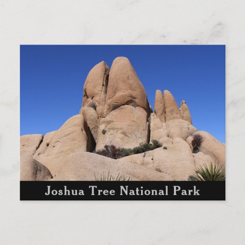 Rocks at Joshua Tree National Park Postcard