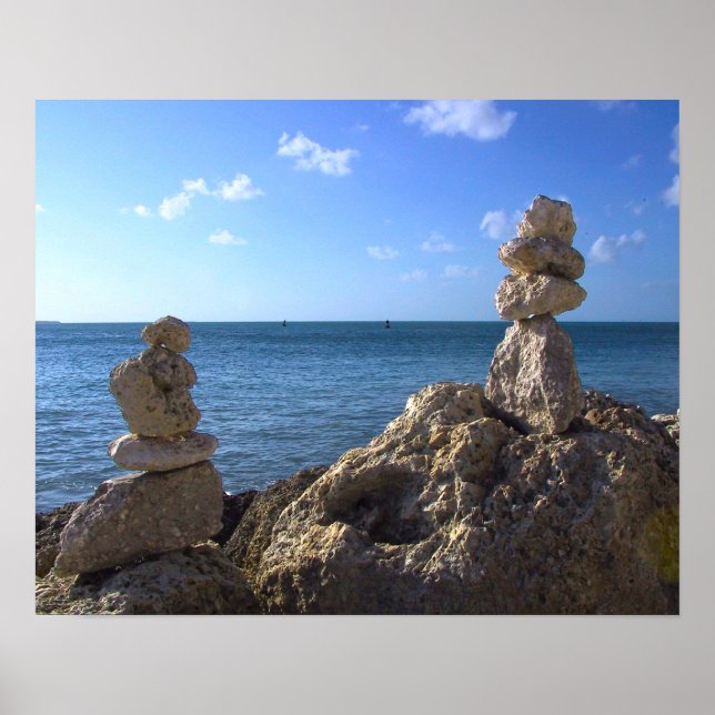 Rocks at the Sea Poster (Front)