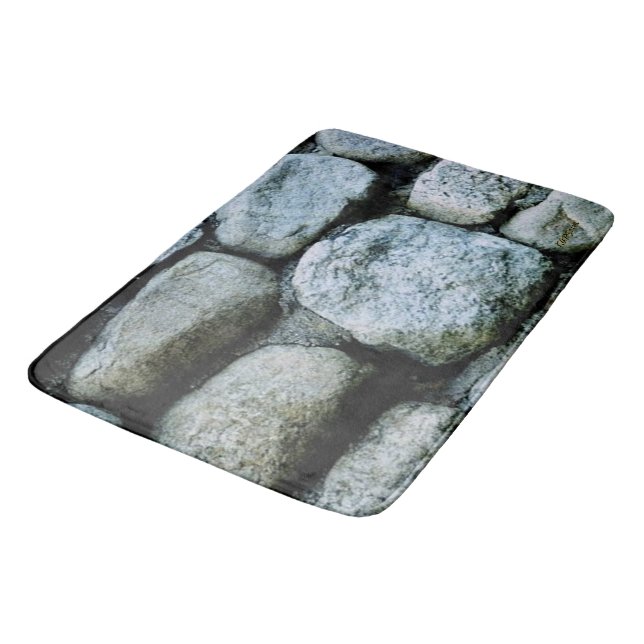 Rocks Bathroom Mat (Angled)