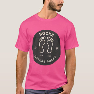 Rocks Before Socks ESTD 2010 friends T-Shirt