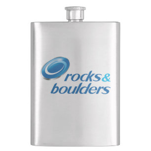 Rocks & Boulders (Parody) Flask