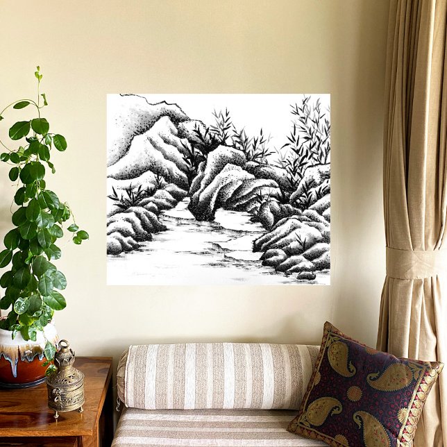 Rocks Faux Canvas Print (Creator Uploaded)