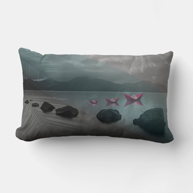 Rocks Lumbar Pillow (Front)
