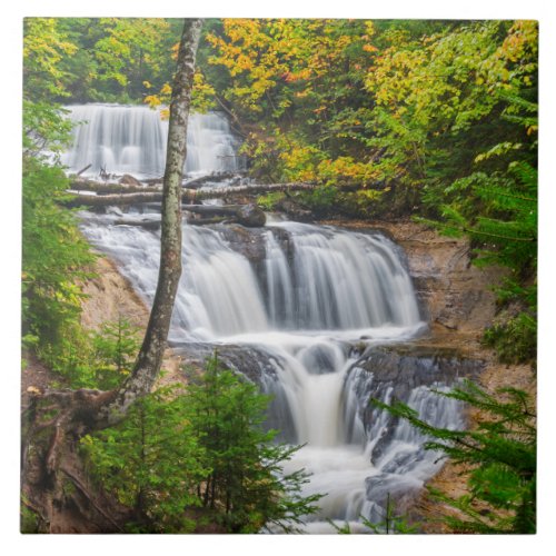 Rocks National Lakeshore Sable Falls Ceramic Tile