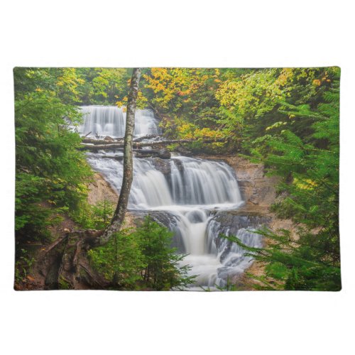 Rocks National Lakeshore Sable Falls Cloth Placemat