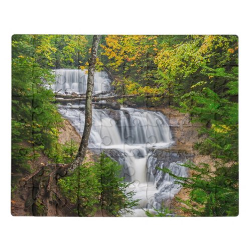 Rocks National Lakeshore Sable Falls Jigsaw Puzzle