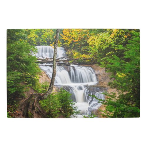 Rocks National Lakeshore Sable Falls Metal Print