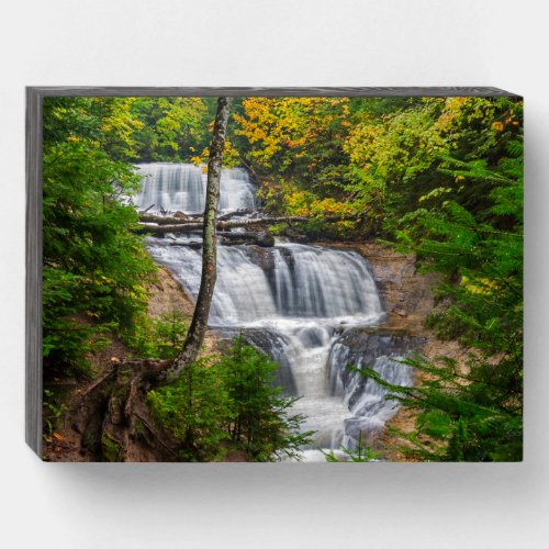 Rocks National Lakeshore Sable Falls Wooden Box Sign