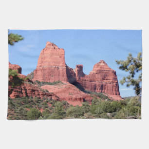 Rocks near Sedona, Arizona Towel