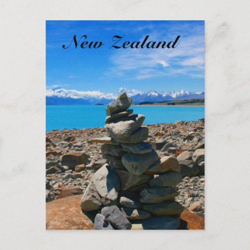 rocks nz postcard