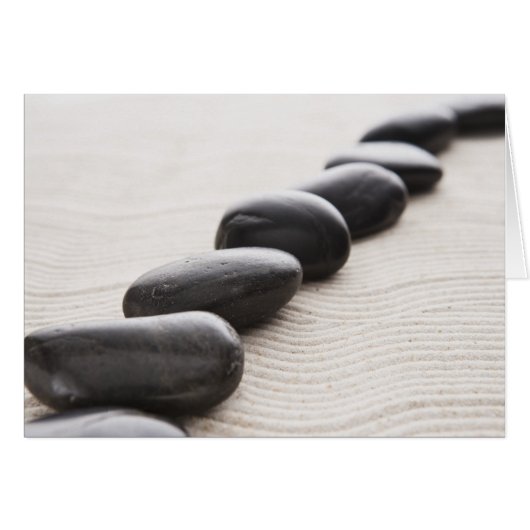 Rocks on sand cards (Front Horizontal)