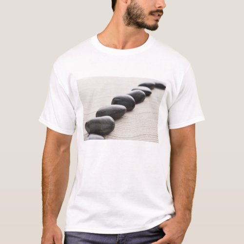 Rocks on sand T_Shirt