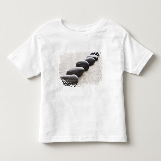 Rocks on sand toddler t-shirt (Front)