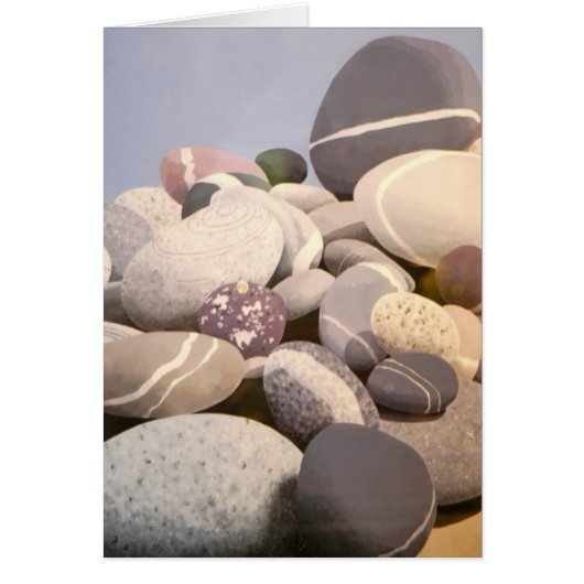Rocks on the Beach Cards (Front)