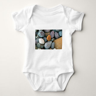 Rocks pattern 1 baby bodysuit