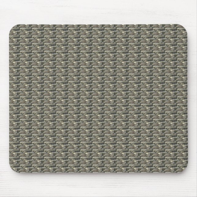 Rocks Pattern Mouse Pad (Front)