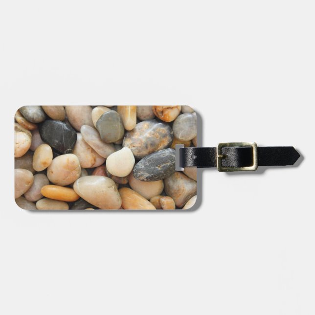 Rocks, Pebbles and Stones Luggage Tag (Front Horizontal)