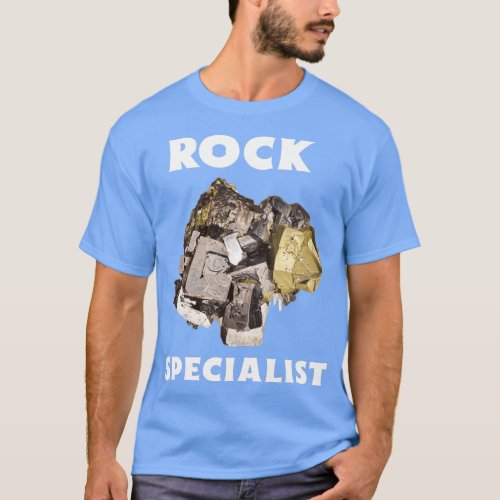 Rocks specialist geologists black white geology T_Shirt