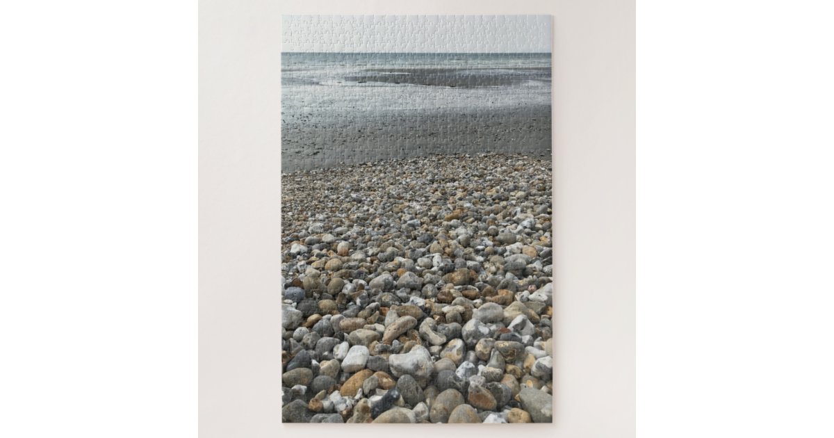 Rocks West Wittering Beach Chichester Sussex Uk Jigsaw Puzzle Zazzle Com