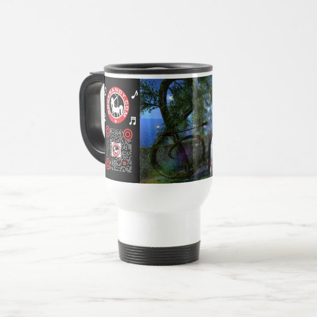 RockSandy Thermal Tumbler / PROMO PRODUCT TEMPLATE Travel Mug (Front Left)