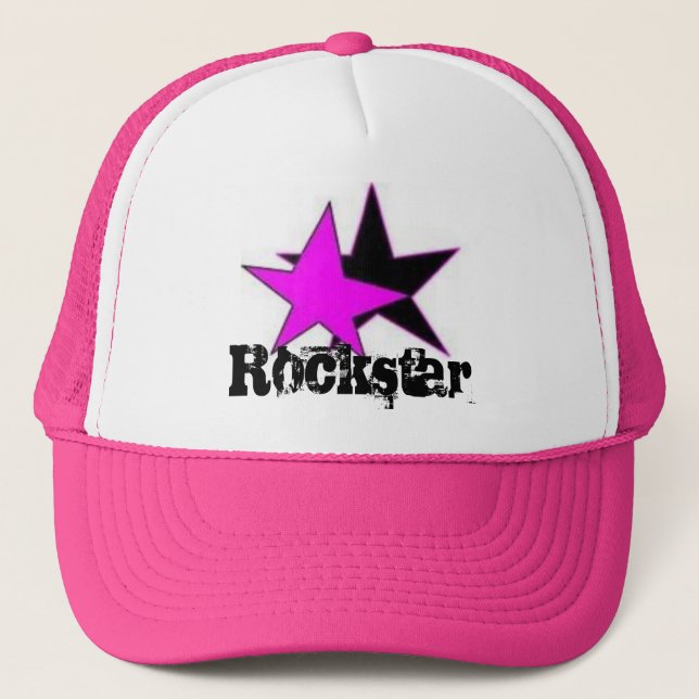 Rockstar baby trucker hat (Front)