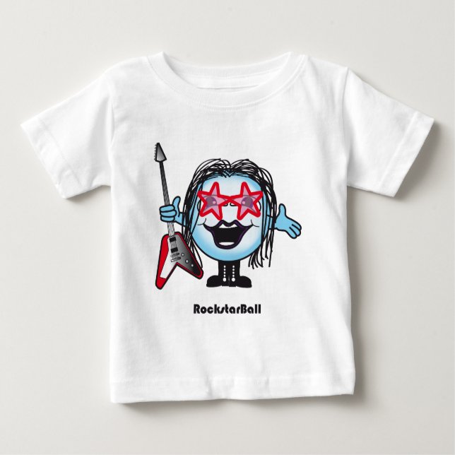 Rockstar Ball Baby T-Shirt (Front)