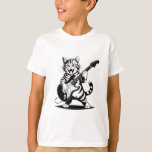 Rockstar Cat Guitar Solo – Funny Music Lover Gift T-Shirt
