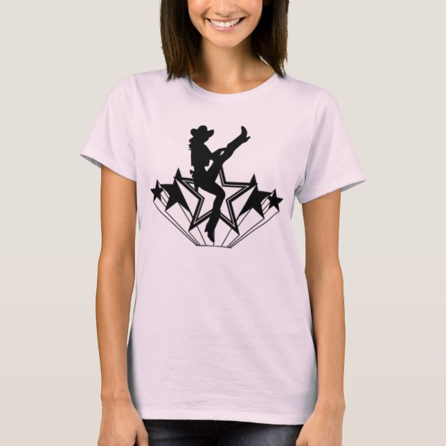 Rockstar Cowgirl T-Shirt (Front)