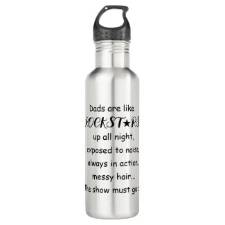 rockstar daddy, funny new dad gift,