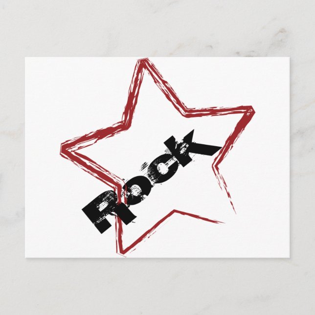 Rockstar Design Postcard (Front)