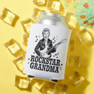 Rockstar Grandma – Fun and Retro Music Design Can Cooler