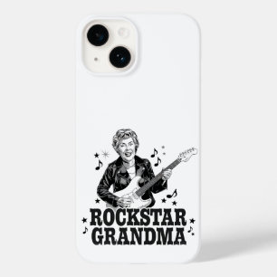 Rockstar Grandma – Fun and Retro Music Design Case-Mate iPhone 14 Case