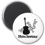 Rockstar Guitar Magnet at Zazzle