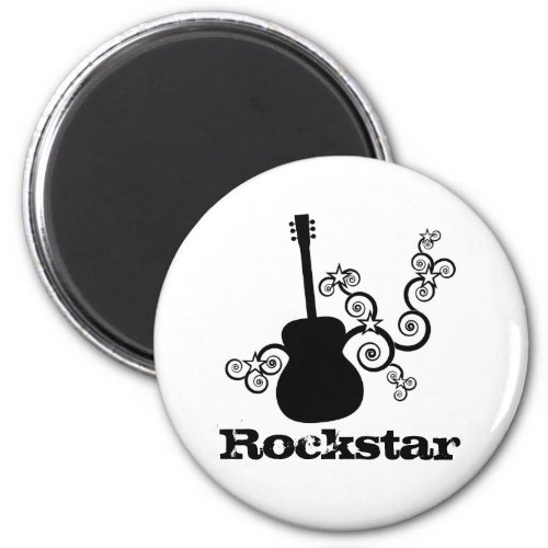 Rockstar Guitar Magnet