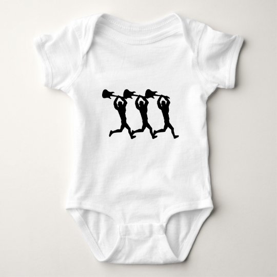 rockstar icon running guitarist baby bodysuit