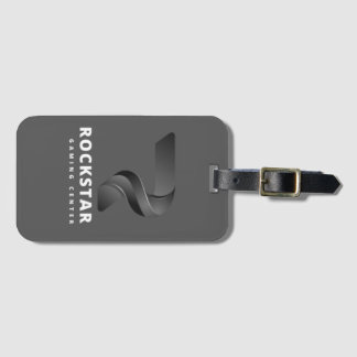 Rockstar-Inspired Gaming Luggage Tag – Retro Grung