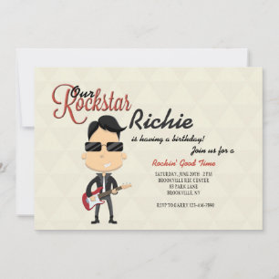 Rockstar Invitation