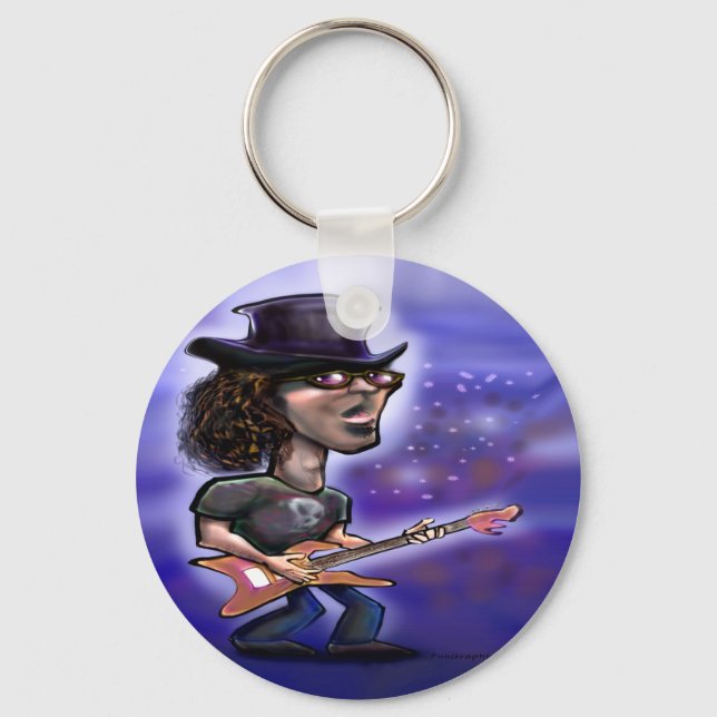 Rockstar Keychain (Front)