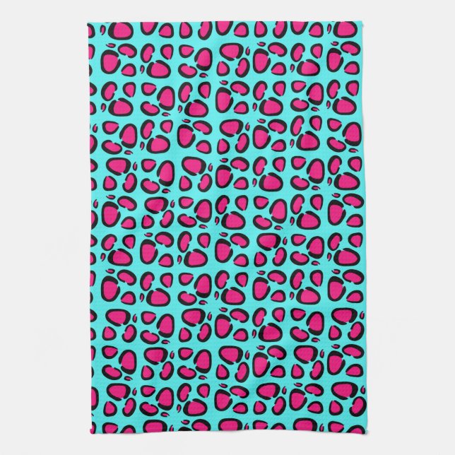 Rockstar Leopard Kitchen Towel (Vertical)