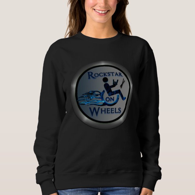 Rockstar on Wheels Sweatshirt (Front)