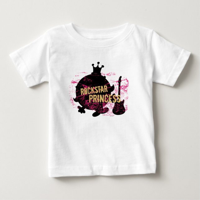 Rockstar Princess Baby T-Shirt (Front)