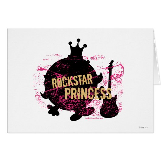 Rockstar Princess Cards (Front Horizontal)