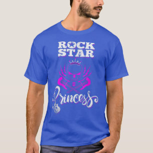 Rockstar Princess Cute Girls Rockers Novelty Rock  T-Shirt