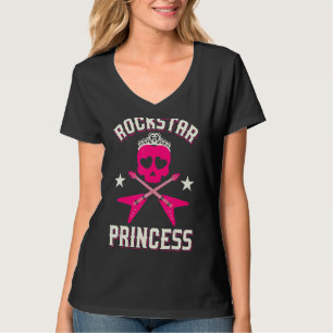 Rockstar Princess  Cute Girls Rockers T-Shirt