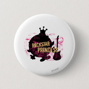 Rockstar Princess Pinback Button