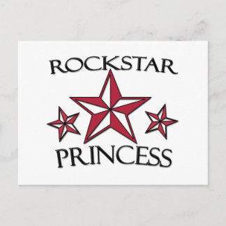 Rockstar Princess Postcard