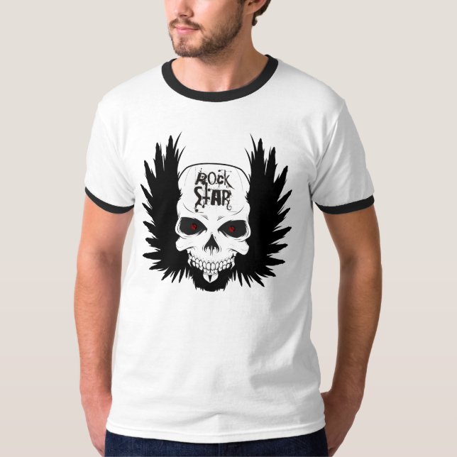 RockStar Skull Tee (Front)