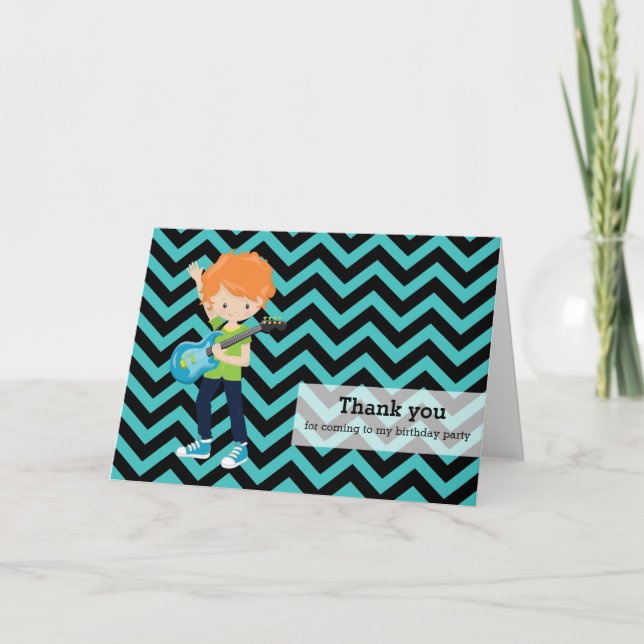 Rockstar Thank you Card (Front)